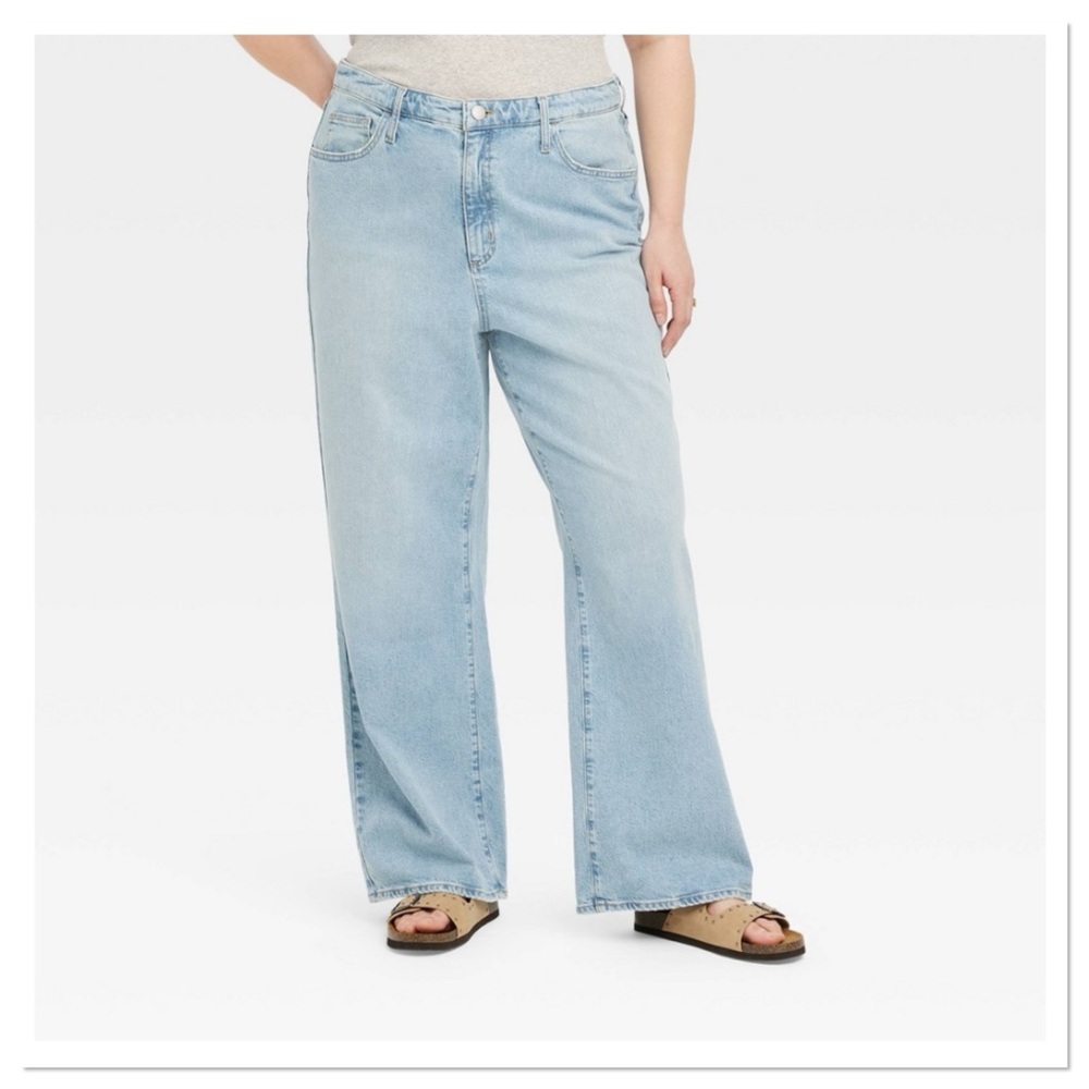 Women’s High Rise Wide Leg Jeans Universal Thread